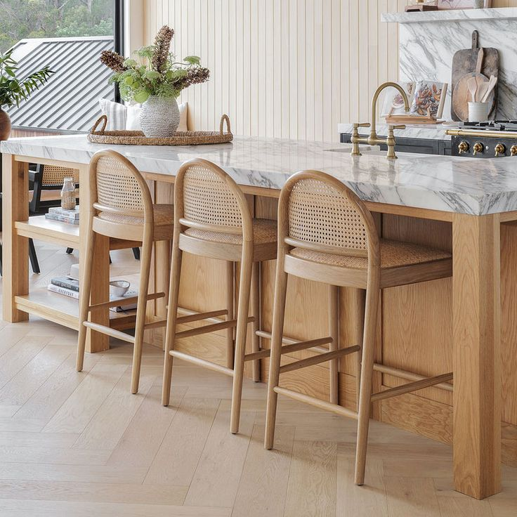 Rattan chairs | KItchen