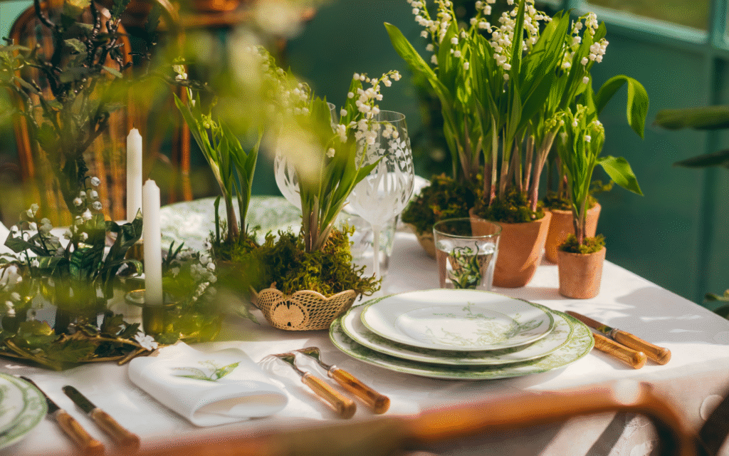 lily of the valley modern decoration 